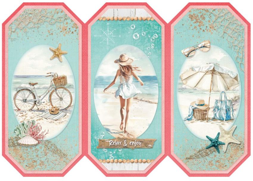 Studio Light  "Summer Celebration" Cardmaking Pad A4