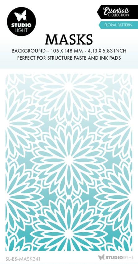 Studio Light - Schablone "Floral Pattern" Stencil  