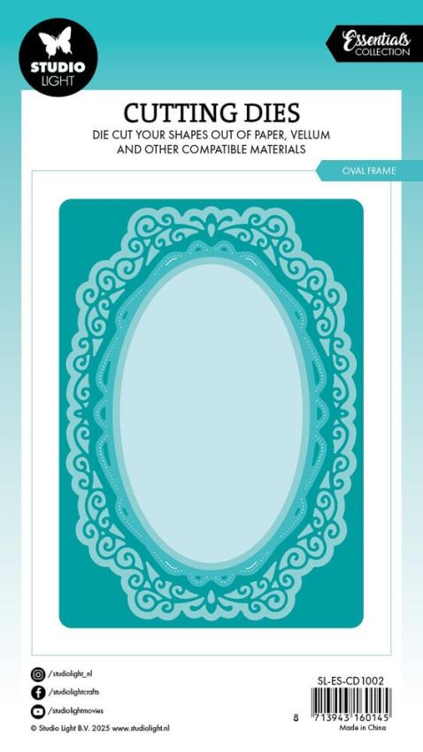 Studio Light - Stanzschablone "Oval Frame" Dies