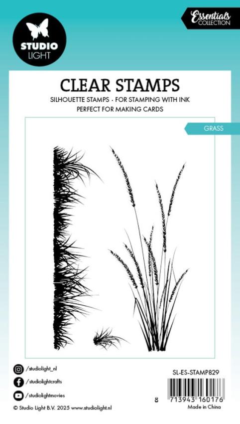 Studio Light - Stempelset "Grass" Clear Stamps