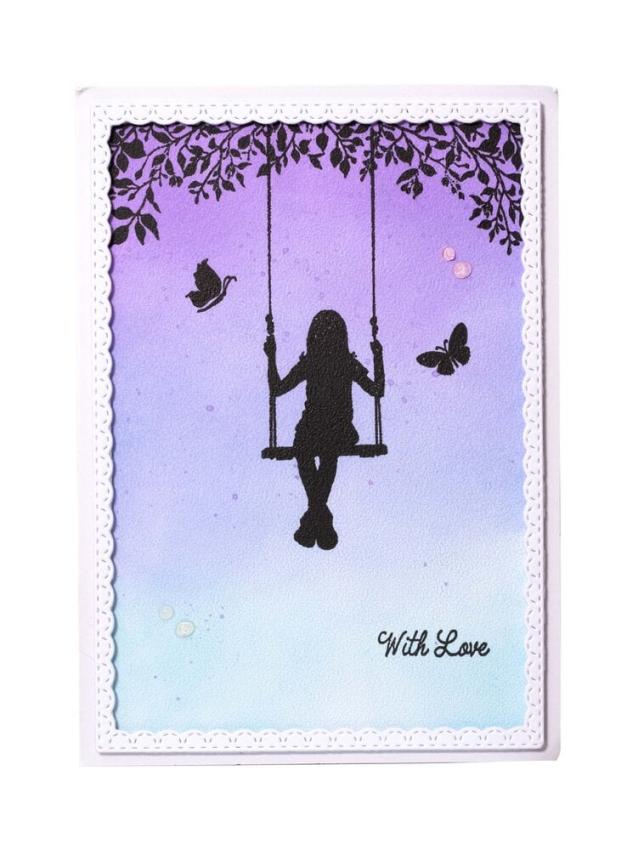 Studio Light - Stempelset "Swinging" Clear Stamps