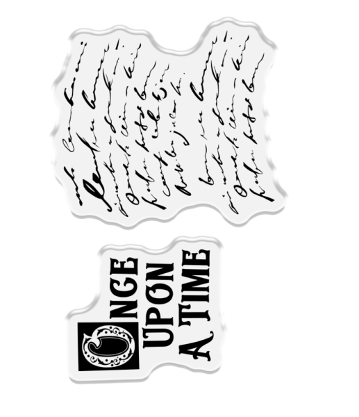 Crafters Companion - Stempelset & Stanzschablone "Chapter One" Stamp & Dies