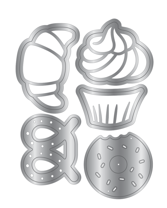 Crafters Companion - Stanzschablone "Sweet Treats" Dies