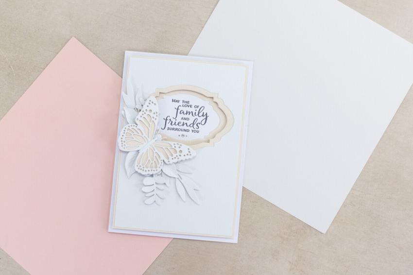 Crafters Companion - Stempelset "With Sympathy" Clear Stamps