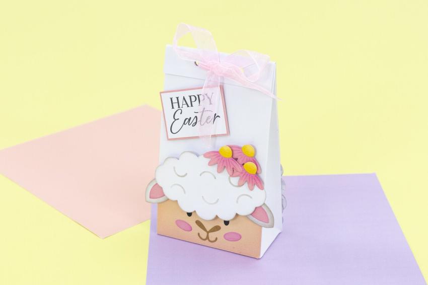 Crafters Companion - Stanzschablone & Schablone "Easter Treat Boxes" Dies & Stencil