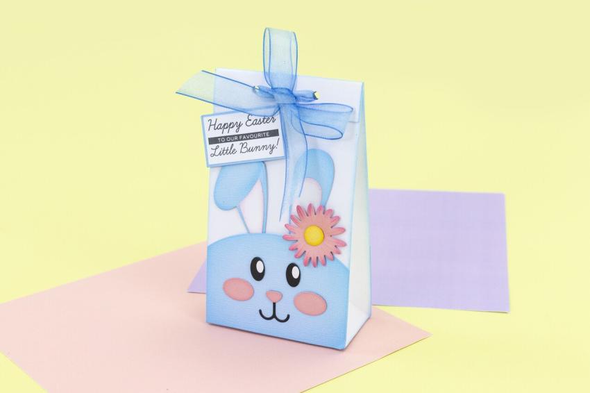 Crafters Companion - Stanzschablone & Schablone "Easter Treat Boxes" Dies & Stencil