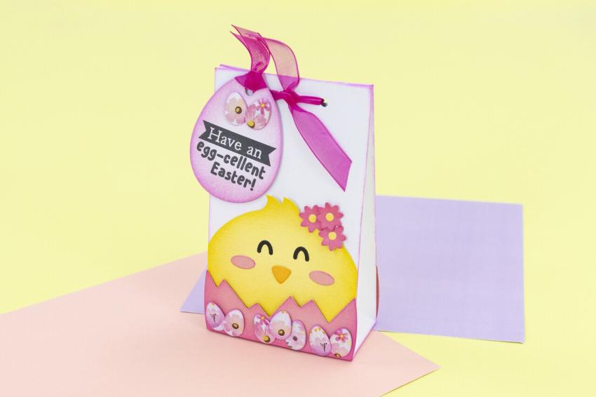 Crafters Companion - Stanzschablone & Schablone "Easter Treat Boxes" Dies & Stencil