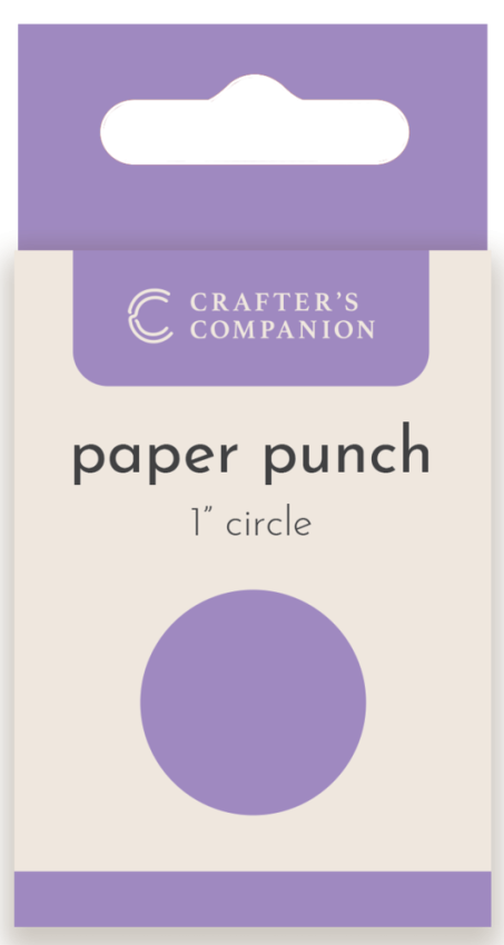 Crafters Companion - Handstanzer "Circle" Punch