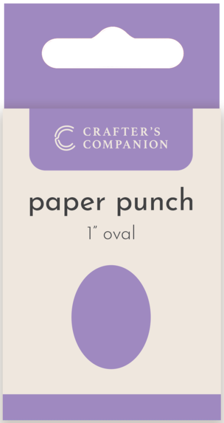 Crafters Companion - Handstanzer "Oval" Punch
