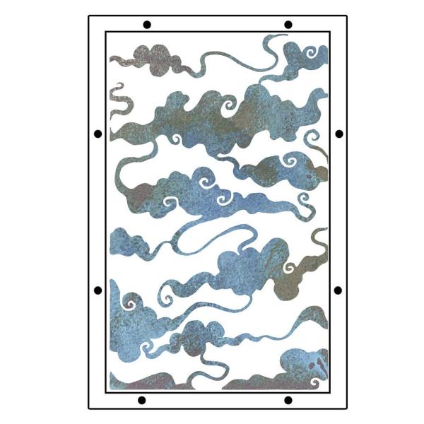 Sizzix - Schablone & Stempelset "Dreamscape" Stencil &  Clear Stamps by Vic Hollins