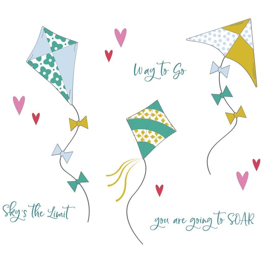 Sizzix - Stempelset "Sky's the Limit" Clear Stamps Design by Catherine Pooler