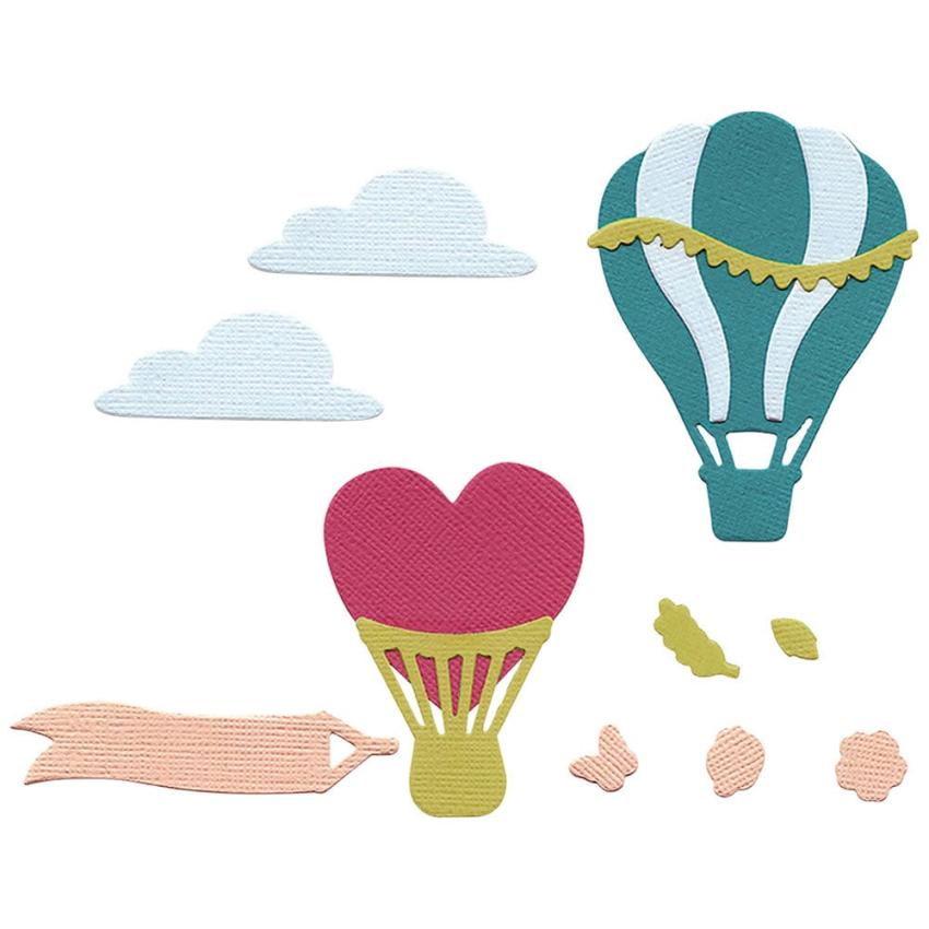 Sizzix - Stanzschablone "Up and Away #2" Framelits Craft Dies Design by Catherine Pooler