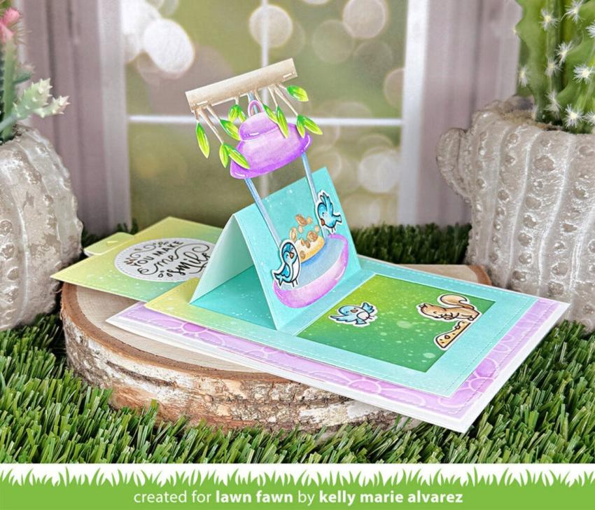 Lawn Fawn - Stanzschablone "Pull 'n Slide Surprise" Dies