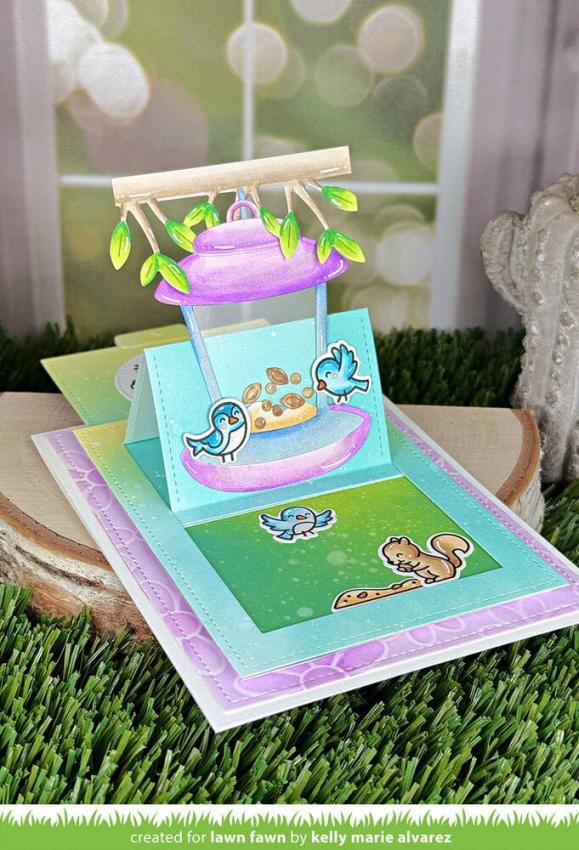 Lawn Fawn - Stanzschablone "Build-A-Bird Feeder" Dies