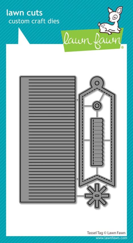 Lawn Fawn - Stanzschablone "Tassel Tag" Dies