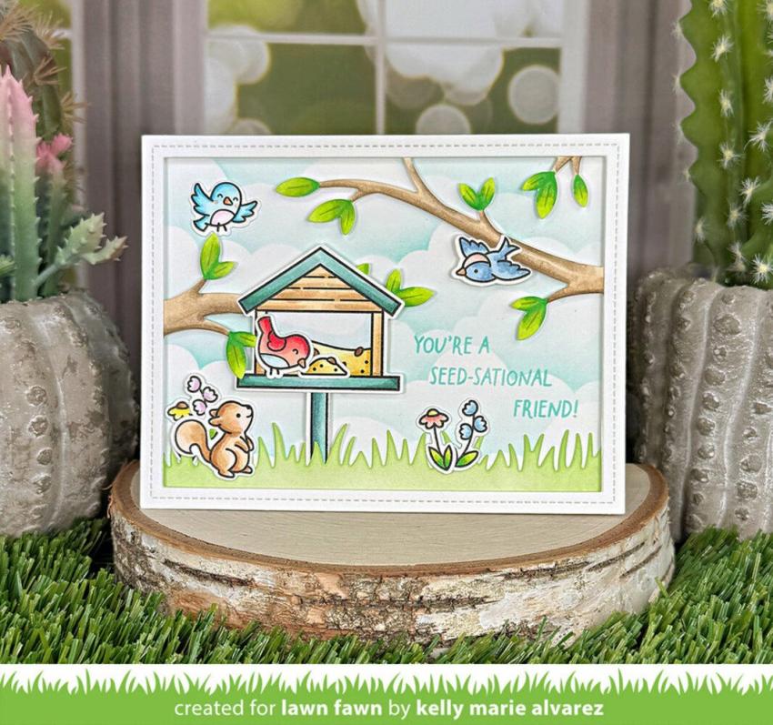 Lawn Fawn - Stanzschablone "Tree Branches Backdrop Landscape" Dies