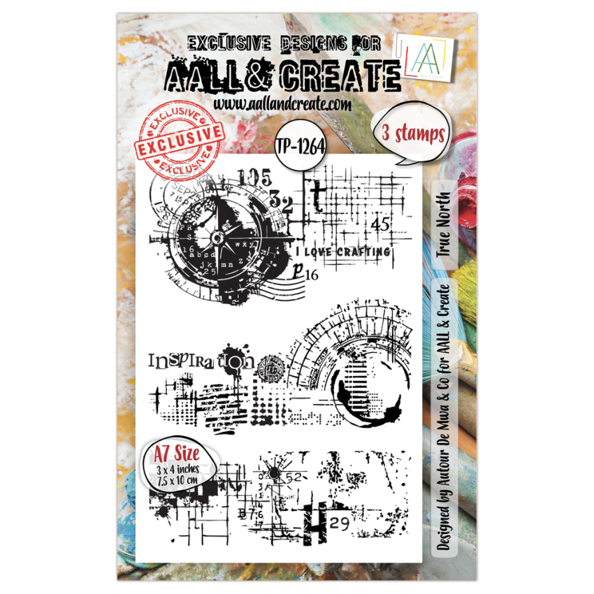 AALL and Create - Stempelset A7 "True North" Clear Stamps