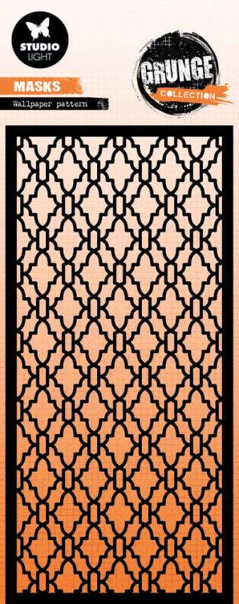 Studio Light - Schablone "Wallpaper Pattern" Stencil Grunge Collection