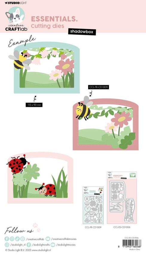 Creative Craft Lab - Studio Light - Stanzschablone "Shadowbox" Dies