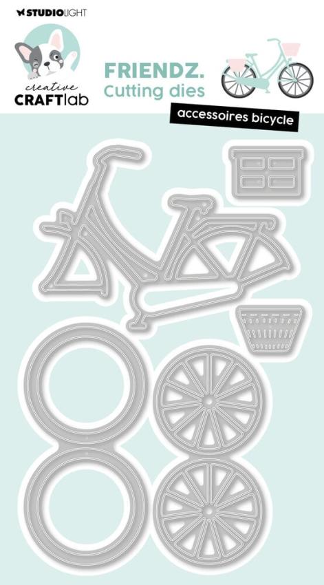 Creative Craft Lab - Studio Light - Stanzschablone "Accessoires Bicycle" Dies