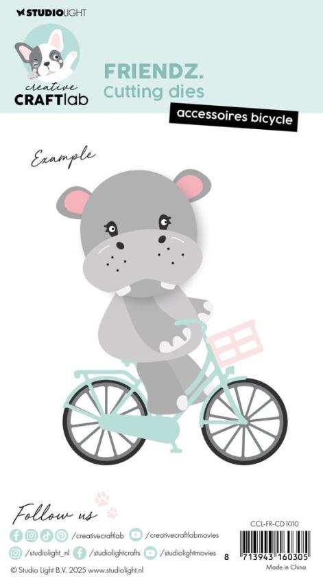 Creative Craft Lab - Studio Light - Stanzschablone "Accessoires Bicycle" Dies