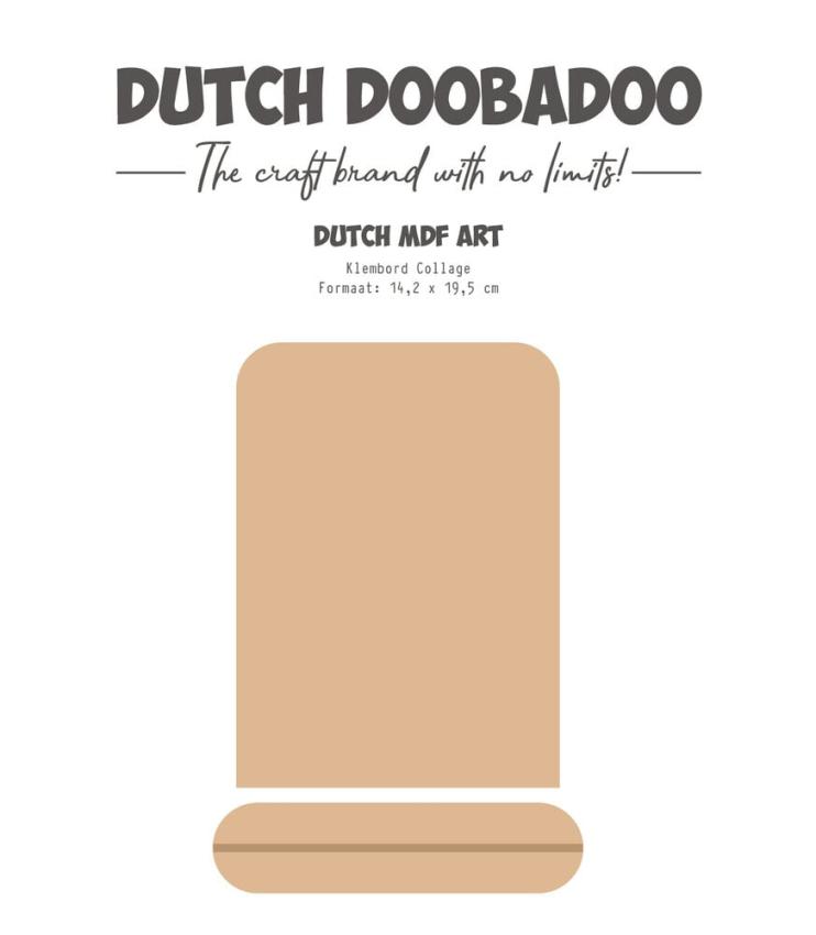 Dutch Doobadoo - Holzteile "Clipboard Collage" Dutch MDF Art
