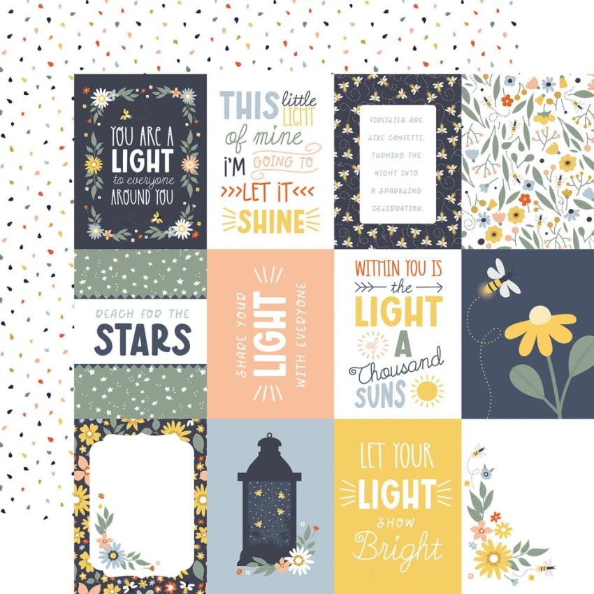 Echo Park - Designpapier "Firefly" Collection Kit 12x12 Inch - 12 Bogen