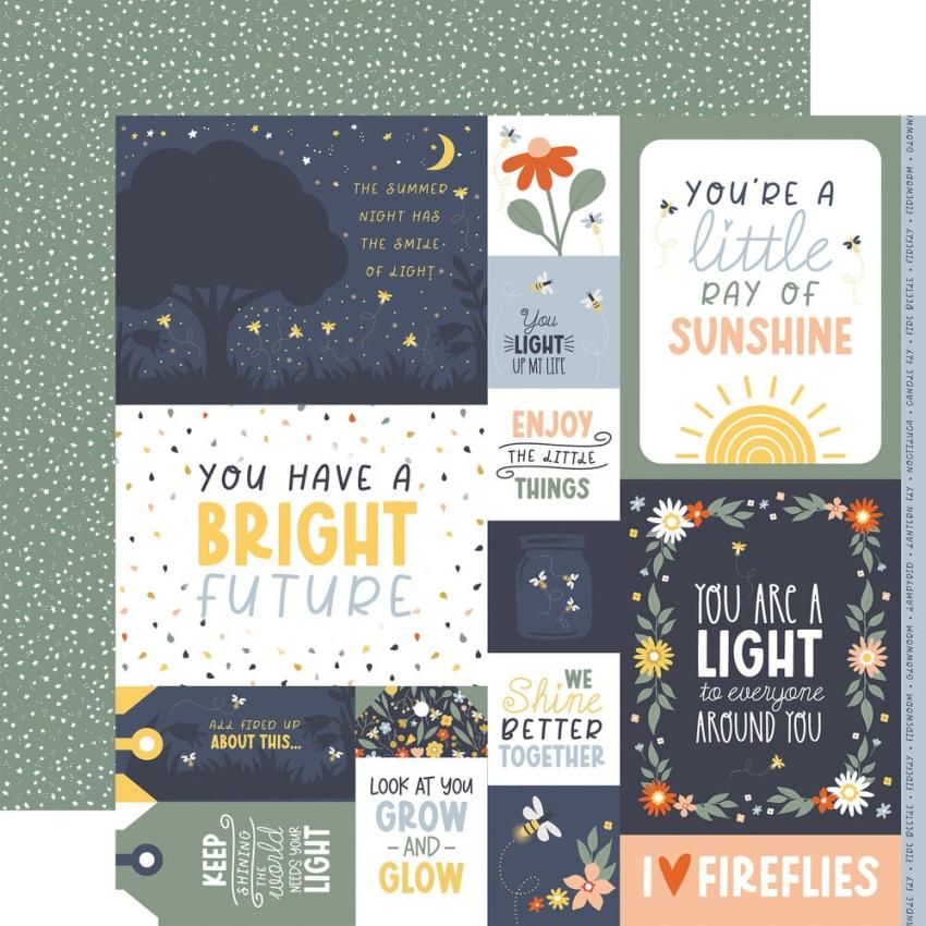 Echo Park - Designpapier "Firefly" Collection Kit 12x12 Inch - 12 Bogen