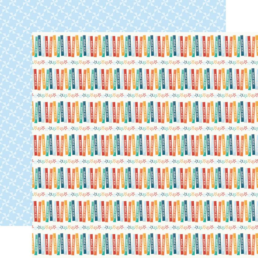 Echo Park - Designpapier "Summer Break" Collection Kit 12x12 Inch - 12 Bogen