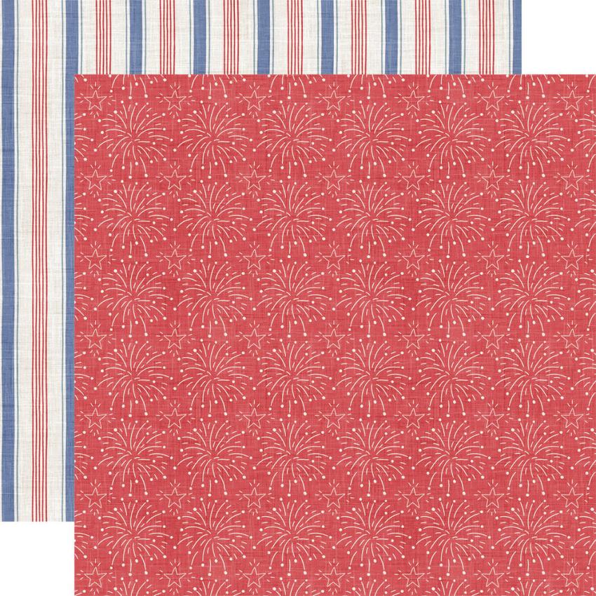 Echo Park - Designpapier "Yankee Doodle" Collection Kit 12x12 Inch - 12 Bogen