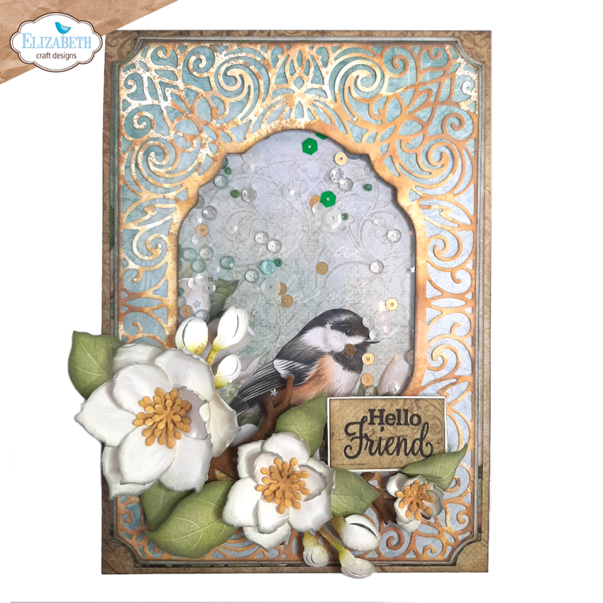 Elizabeth Craft Designs - Stanzschalone "Ornamental Frame" Dies
