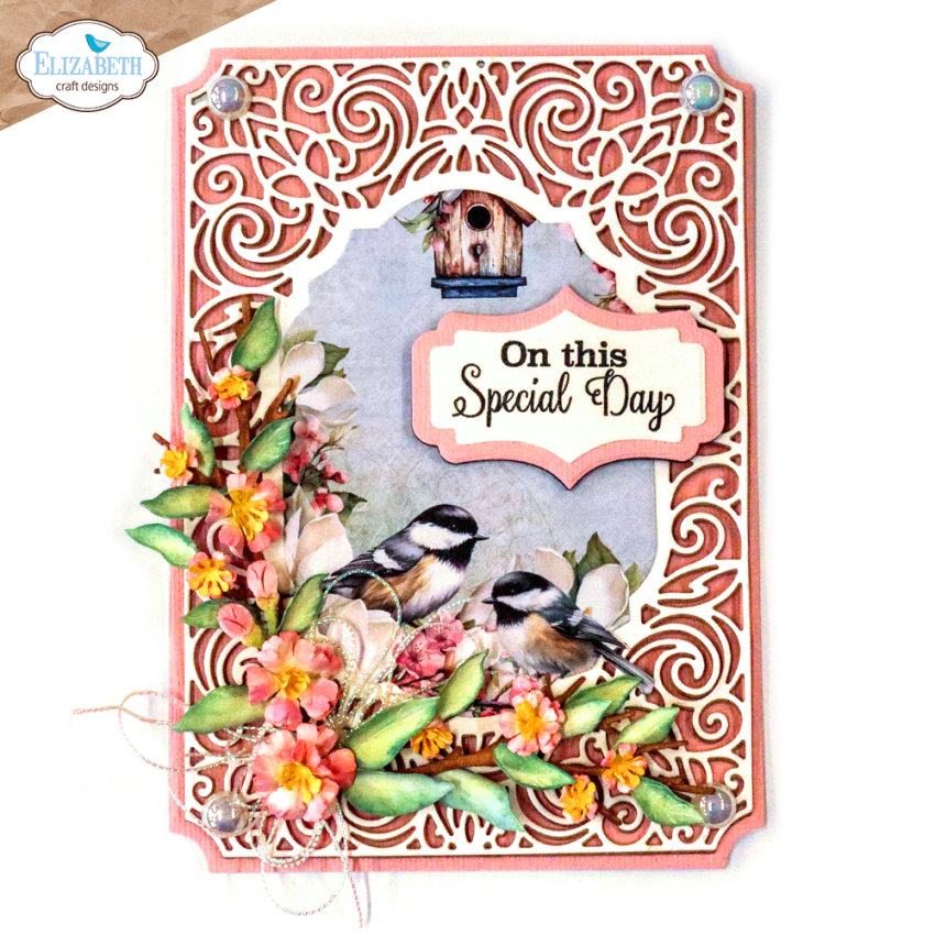 Elizabeth Craft Designs - Stanzschalone "Ornamental Frame" Dies