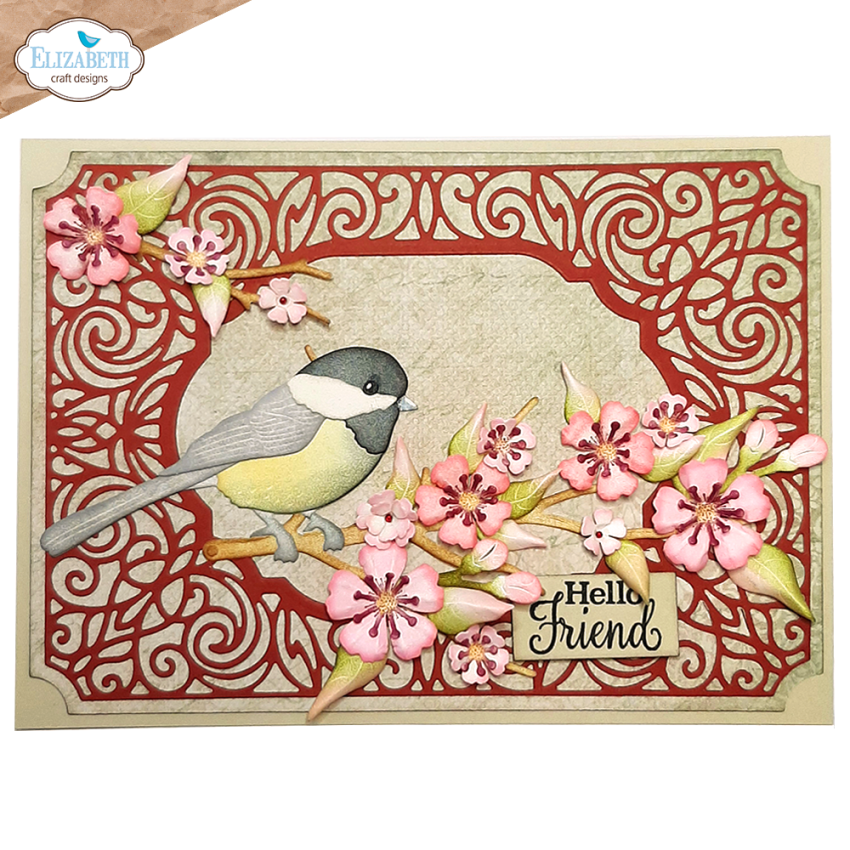 Elizabeth Craft Designs - Stanzschalone "Ornamental Frame" Dies