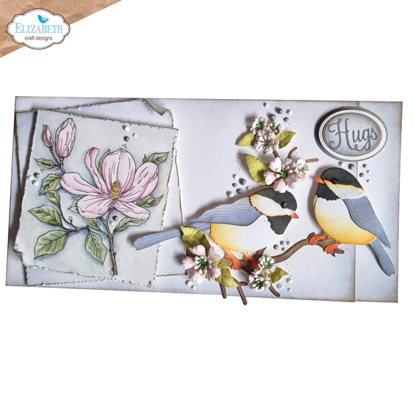 Elizabeth Craft Designs - Stanzschalone "Chickadee" Dies
