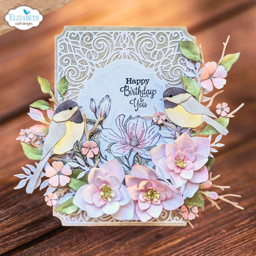 Elizabeth Craft Designs - Stanzschalone "Chickadee" Dies