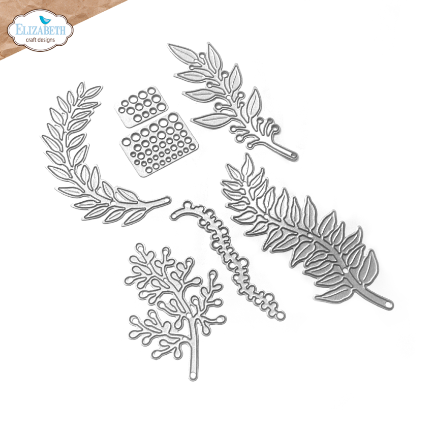 Elizabeth Craft Designs - Stanzschalone "Greenery Fillers 2" Dies