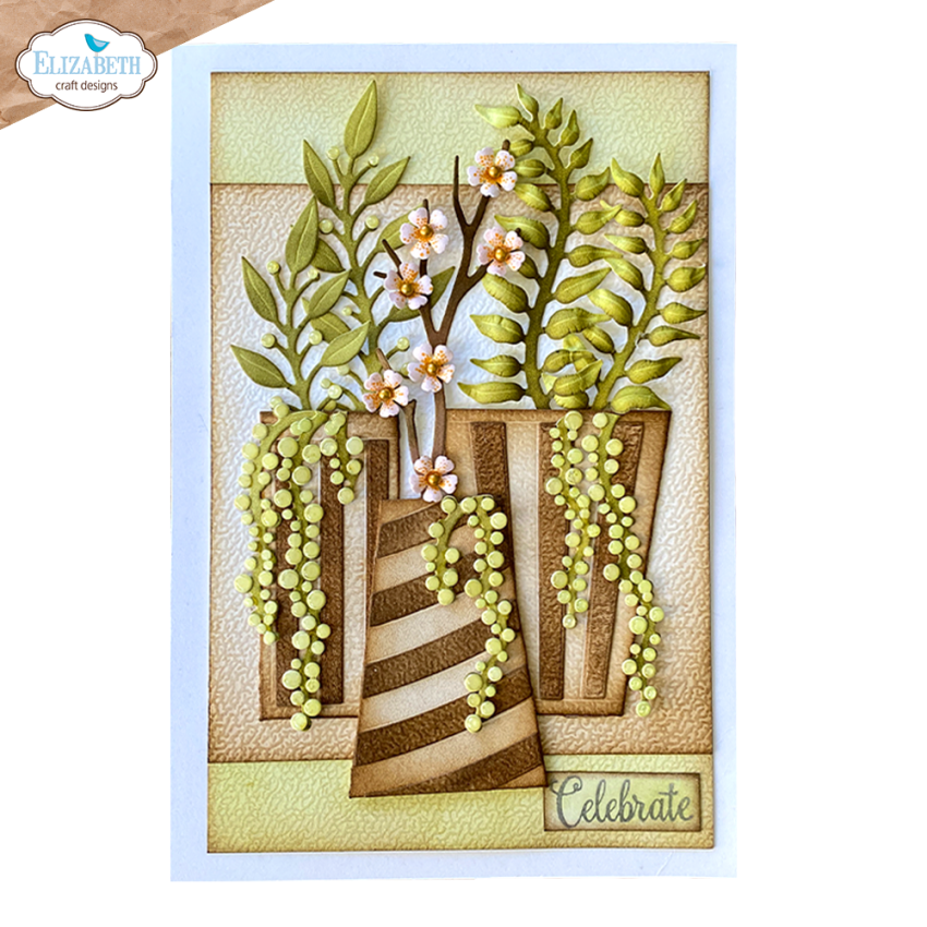 Elizabeth Craft Designs - Stanzschalone "Greenery Fillers 2" Dies