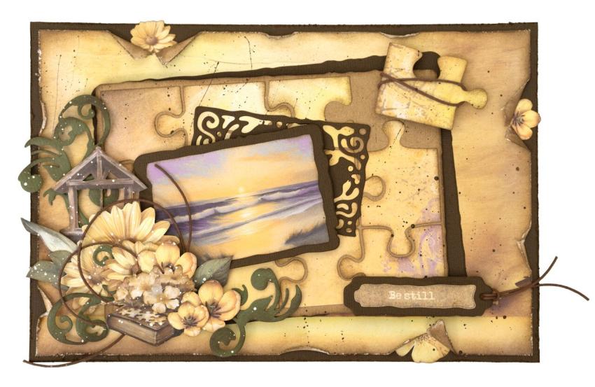 Studio Light - Stanzschablone "Puzzle" Dies