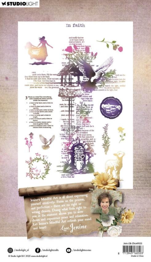 Studio Light - Stempelset "In Faith " Clear Stamps