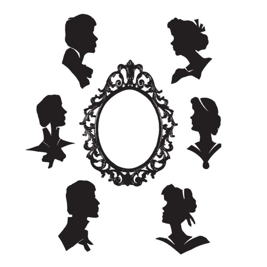 Stampers Anonymous - Gummistempelset "Artful Silhouettes" Cling Stamp Design by Tim Holtz