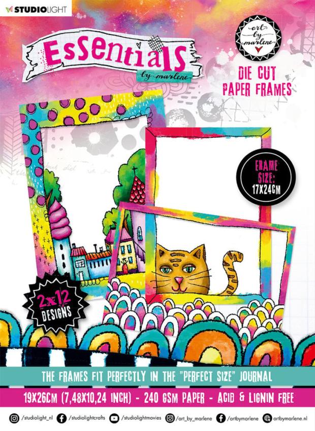 Art By Marlene - Stanzteile "Frames" Essentials Die Cuts Paper Block