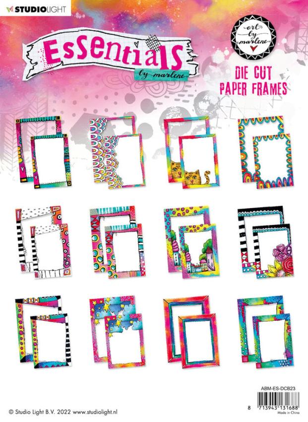 Art By Marlene - Stanzteile "Frames" Essentials Die Cuts Paper Block