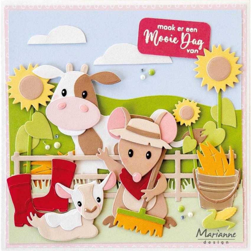 Marianne Design - Stanzschablone "Farm Tools" Craftables Dies