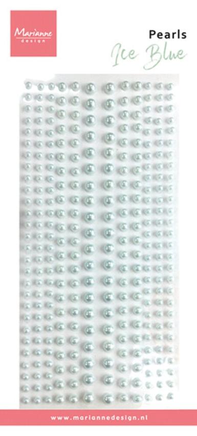 Marianne Design - Halbperlen "Ice Blue" Pearls