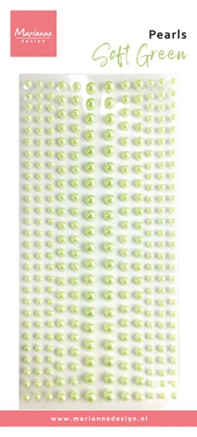 Marianne Design - Halbperlen "Soft Green" Pearls