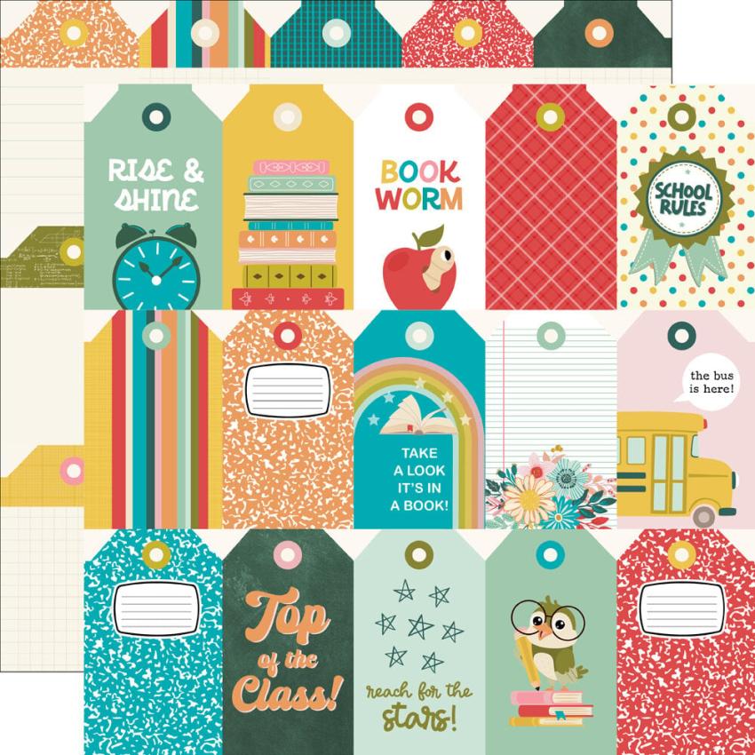 Simple Stories - Collections Kit "Book Fair" 12 Bogen Designpapier