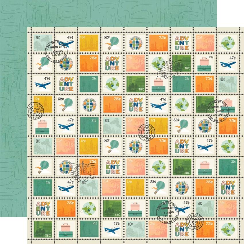 Simple Stories - Collections Kit "Happy Travels" 12 Bogen Designpapier