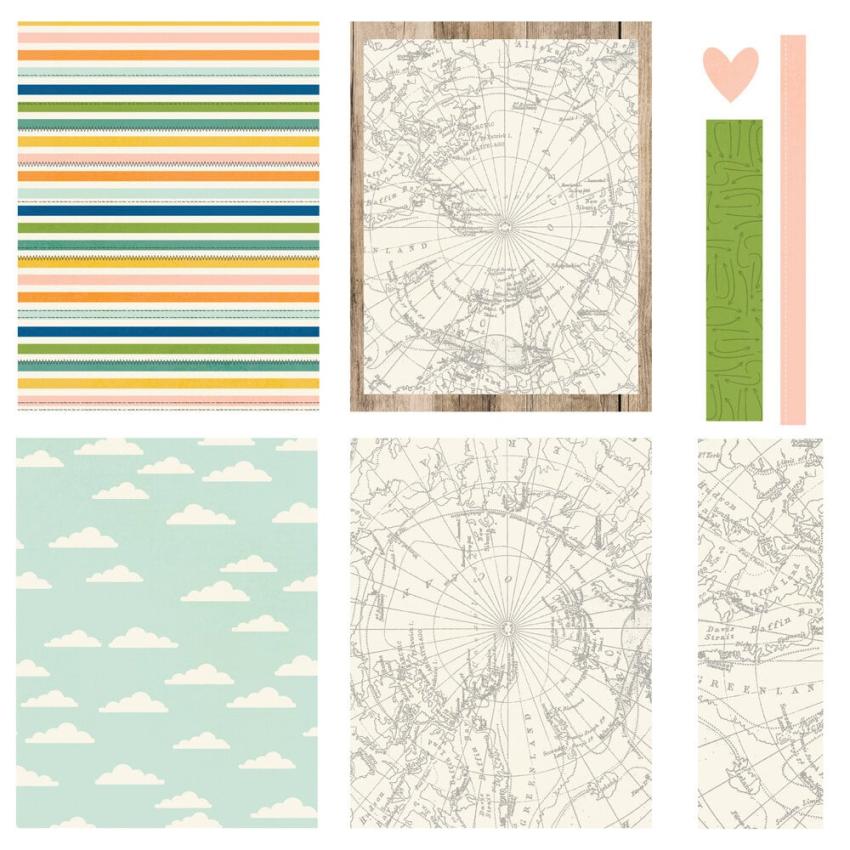Simple Stories - Cards Kit "Happy Travels"