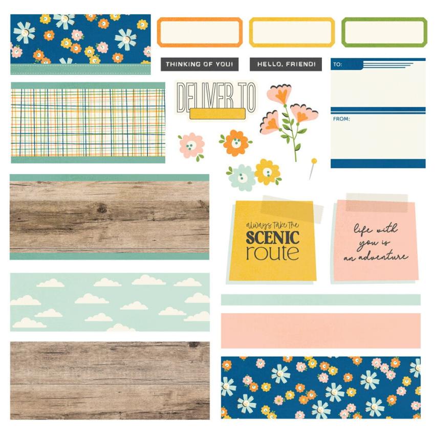 Simple Stories - Cards Kit "Happy Travels"
