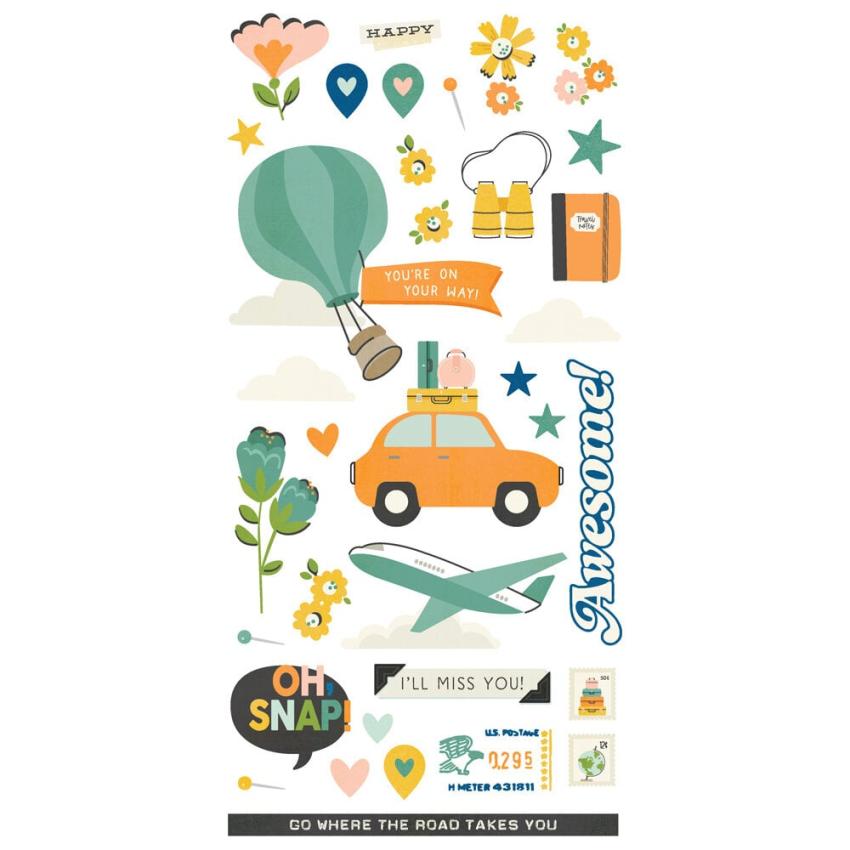 Simple Stories - Cards Kit "Happy Travels"